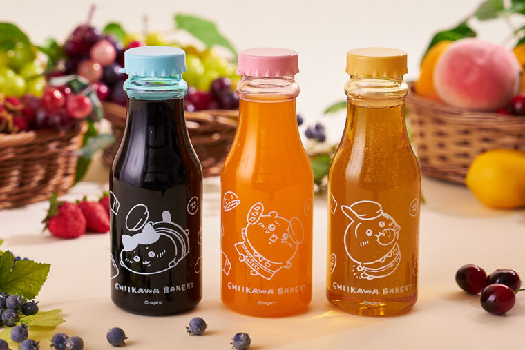 涼しげな透明ボトルが夏にぴったり！ちいかわたちのクリアなドリンクボトルと新グッズが登場！
